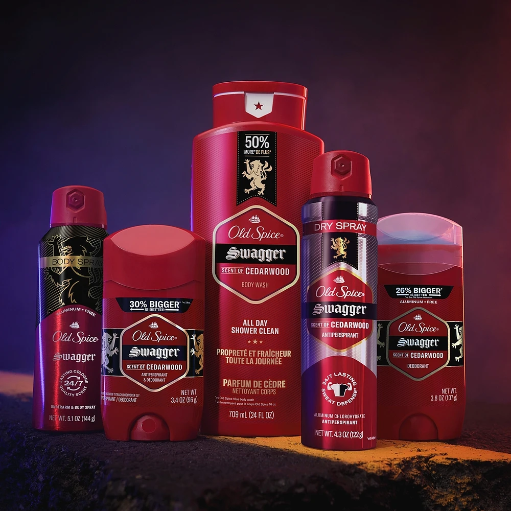Old Spice Swagger Scent of Confidence, Body Wash for Men