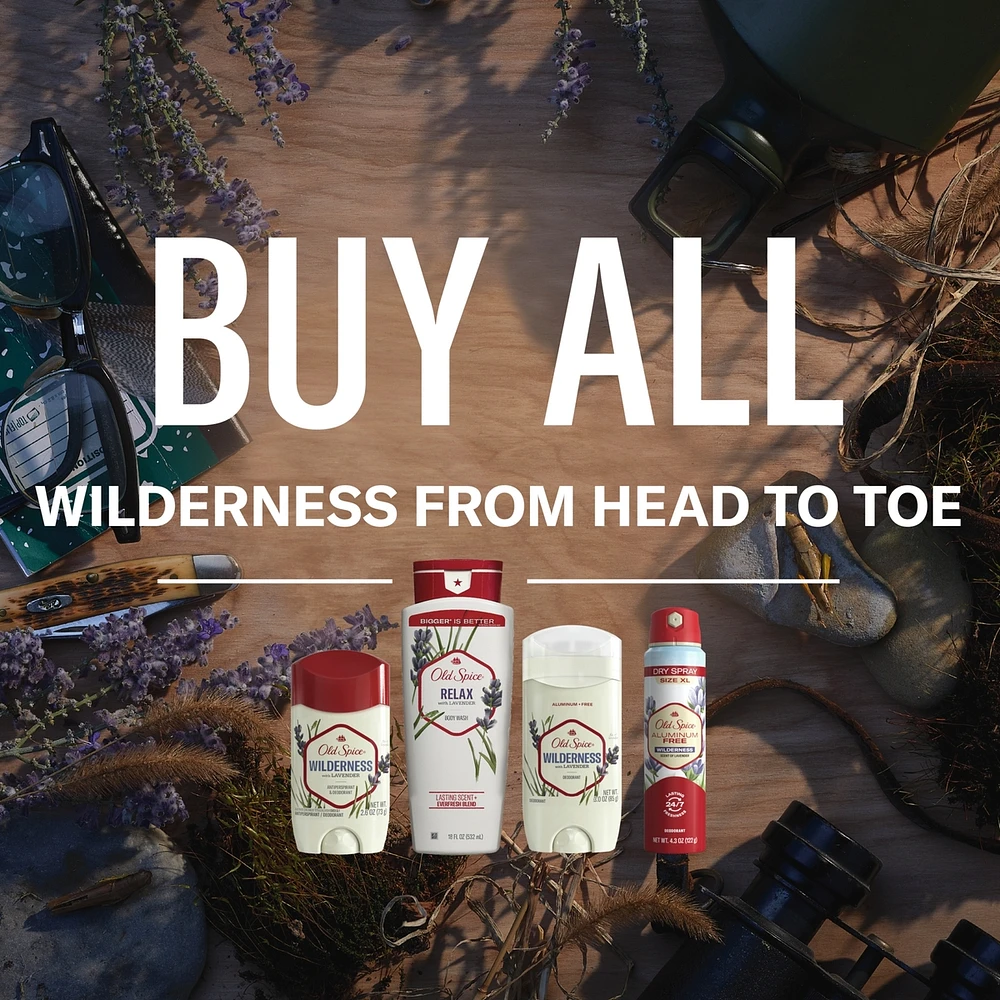 Old Spice Aluminum Free Dry Spray, Wilderness