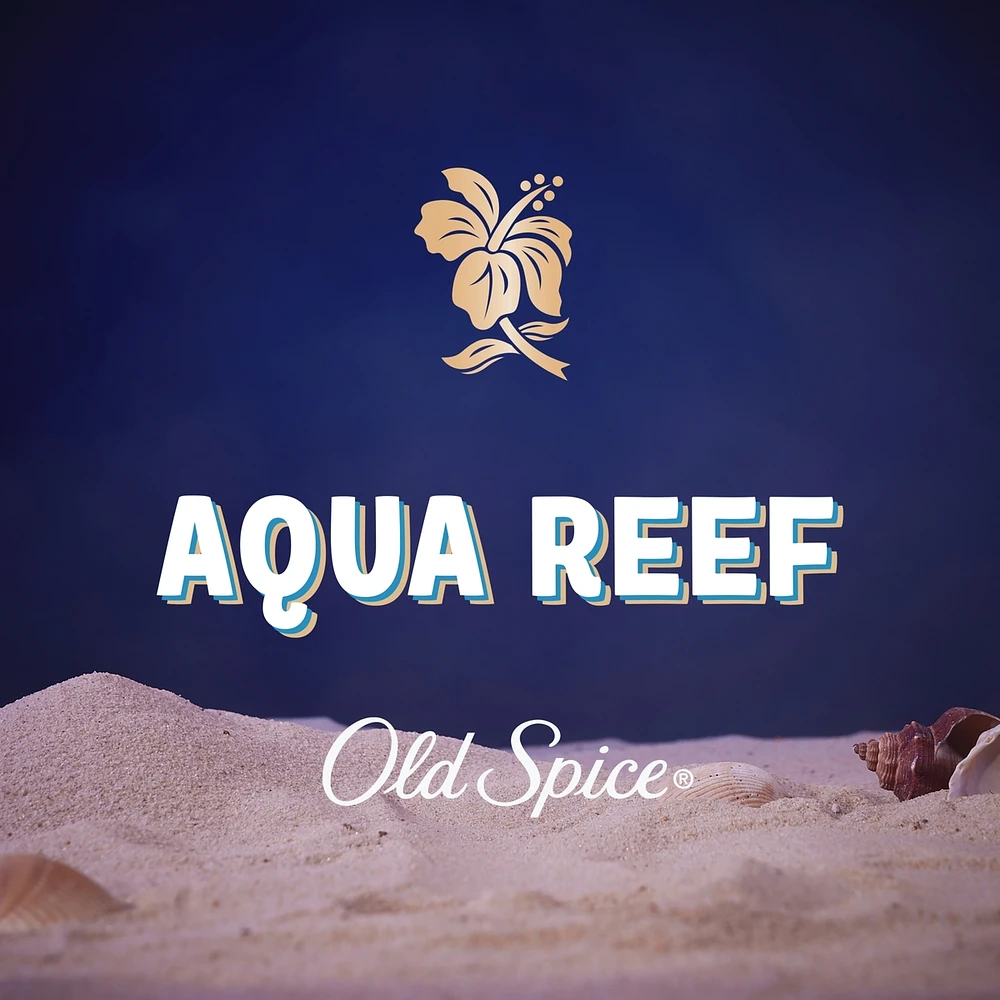 Old Spice Men's Antipespirant & Deodorant Dry Spray Aqua Reef