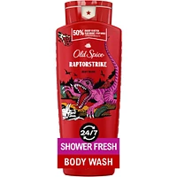 Body Wash for Men, Raptorstrike, Long Lasting Lather
