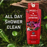 Body Wash for Men, Raptorstrike, Long Lasting Lather