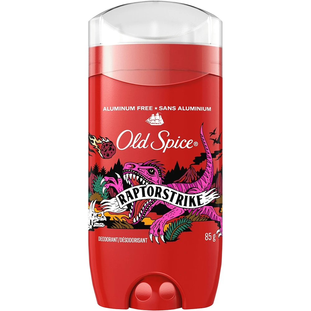 Aluminum Free Deodorant for Men, Raptorstrike, 48 Hr. Protection