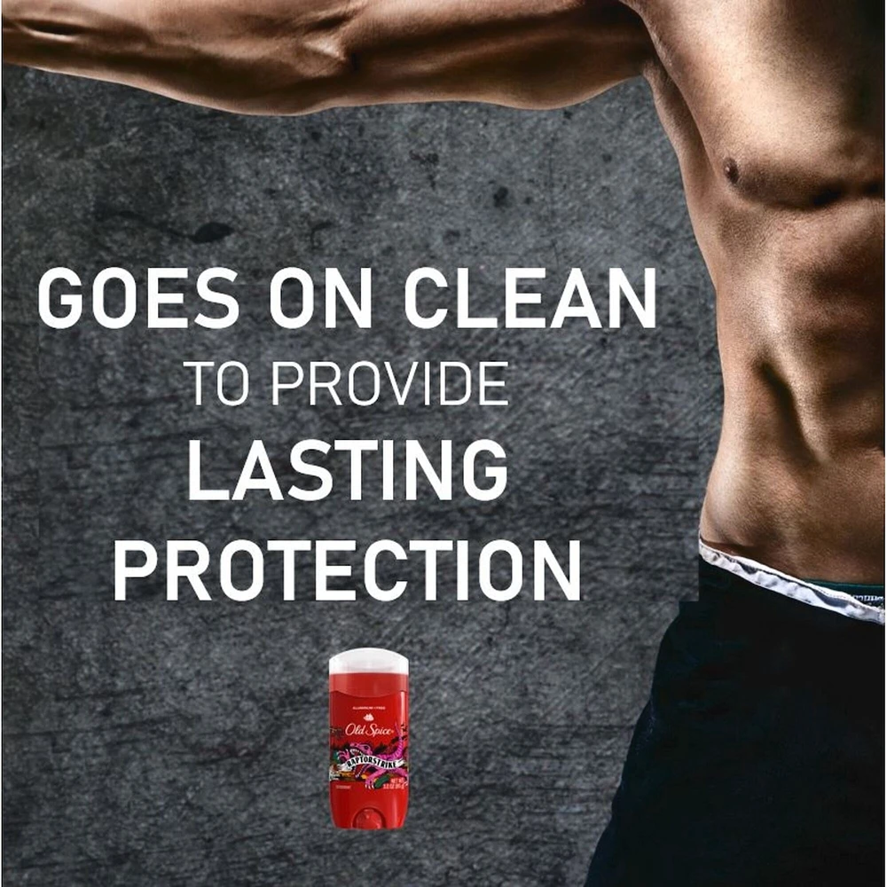 Aluminum Free Deodorant for Men, Raptorstrike, 48 Hr. Protection