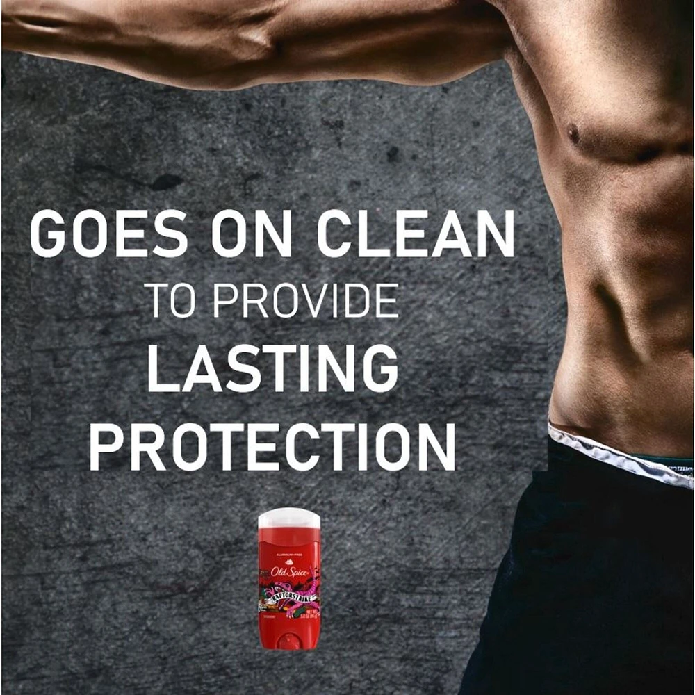Aluminum Free Deodorant for Men, Raptorstrike, 48 Hr. Protection