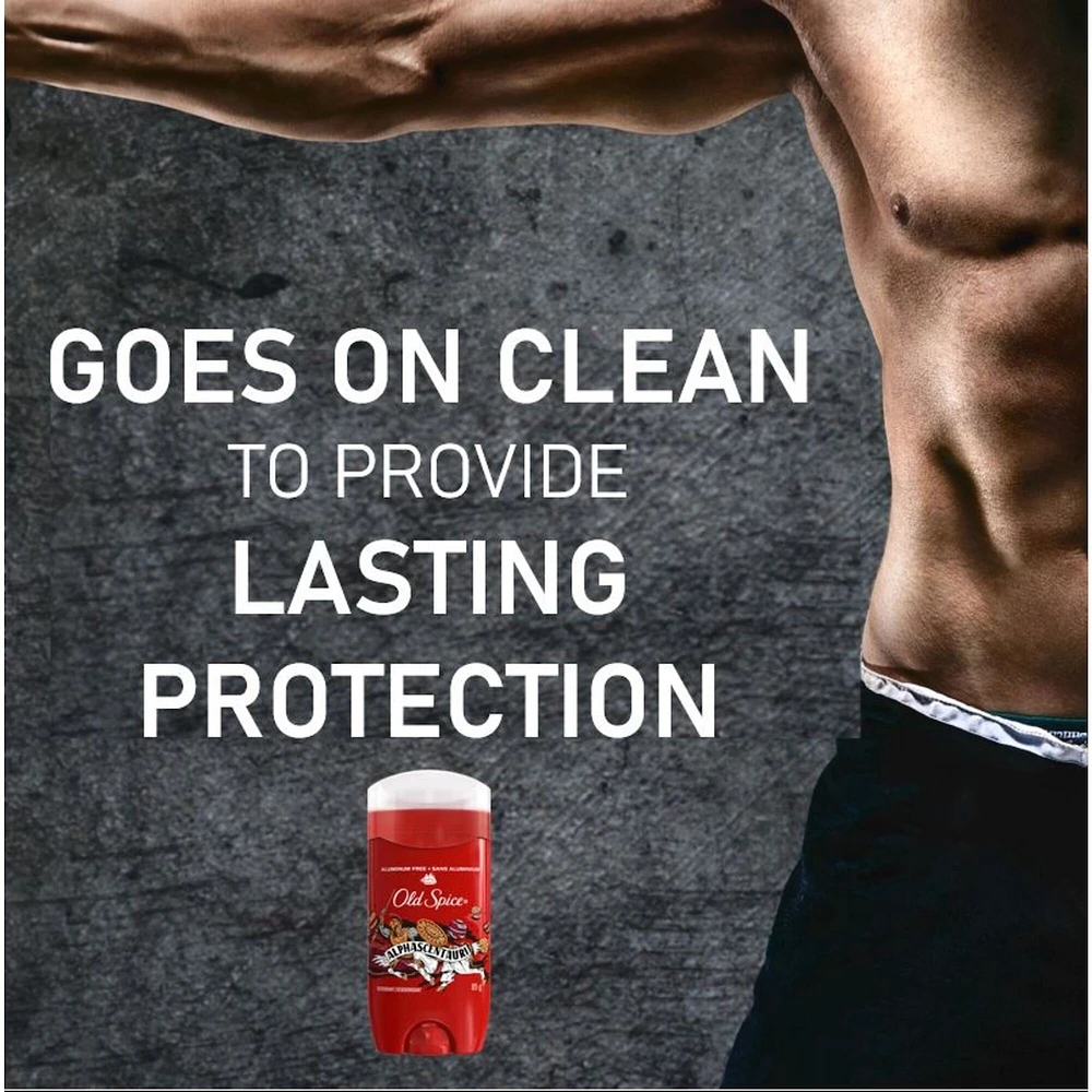 Aluminum Free Deodorant for Men, AlphaScentauri, 48 Hr. Protection