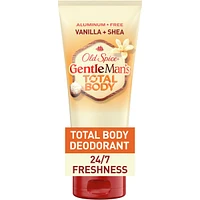 Total Body Deodorant Aluminum Free Cream Vanilla + Shea, 24/7 Freshness From Pits to Toes and Down Below // Dermatologist Tested Full Body Deodorant