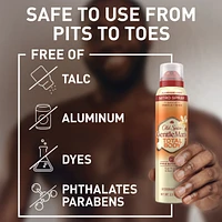 Total Body Deodorant Aluminum Free Spray Vanilla + Shea, 24/7 Freshness From Pits to Toes and Down Below // Dermatologist Tested Full Body Deodorant