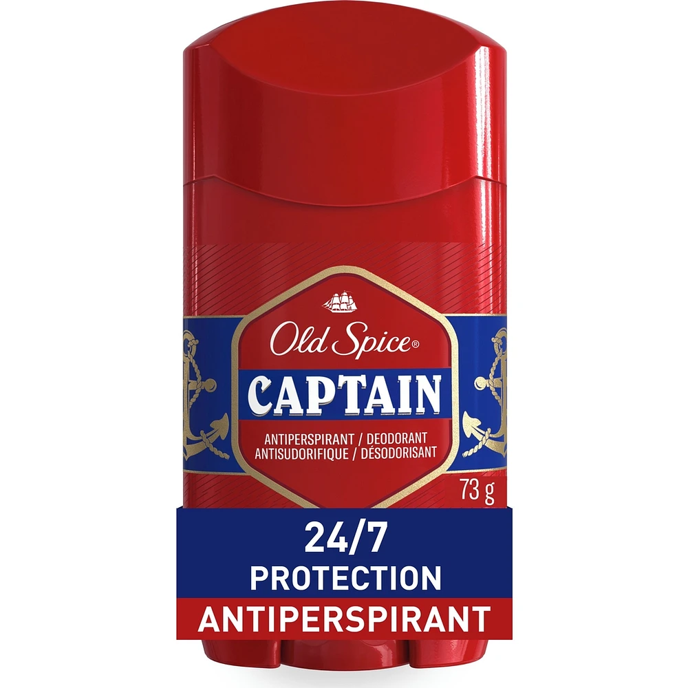 Captain, Anti-Perspirant and Deodorant for Men