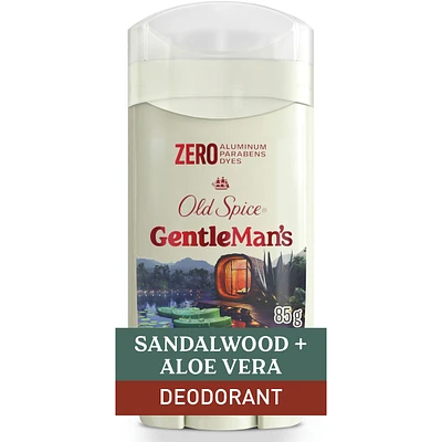 GentleMan's Collection Deodorant, Sandalwood + Aloe, Aluminum Free