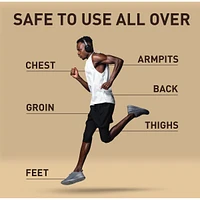 Whole Body Deodorant Stick, Aluminum Free Total Body Deodorant, Fiji Scent, 24/7 Freshness From Pits to Toes and Down Below // Dermatologist Tested