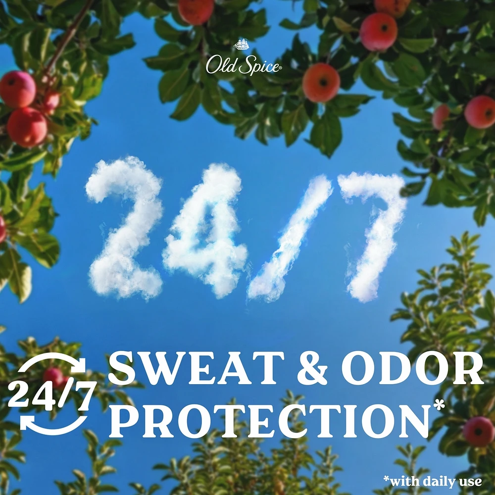 Antisudorifique et désodorisant pour hommes Harvest, fraîcheur et protection contre la transpiration durables 24heures sur 24, 7jours sur 7