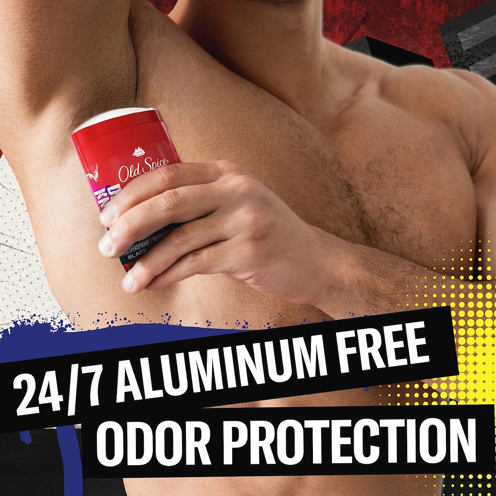 Aluminum Free Deodorant for Men, 24/7 Freshness, Long Lasting Odor Protection, Smell Like a Hero, Batman, Black Cherry and Nightfall Scent