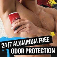 Aluminum Free Deodorant for Men, 24/7 Freshness, Long Lasting Odor Protection, Smell Like a Hero, Superman, Bright Citrus and Cosmos Scent
