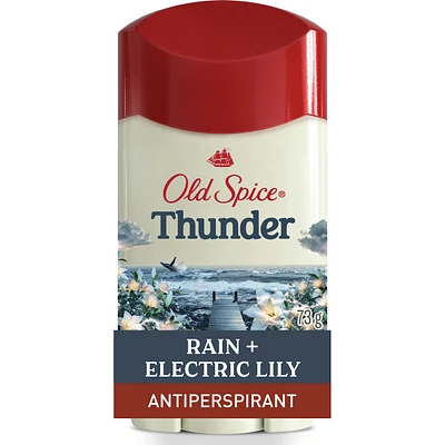 Antiperspirant Deodorant for Men in Thunder, 24/7 Lasting Freshness and Sweat Protection