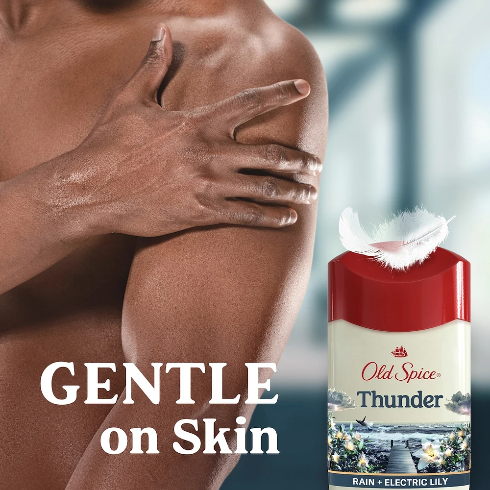Antisudorifique et désodorisant pour hommes, parfum Tonnerre, fraîcheur et protection contre la transpiration durables 24heures sur 24, 7jours sur 7, 73g