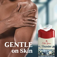 Antisudorifique et désodorisant pour hommes, parfum Tonnerre, fraîcheur et protection contre la transpiration durables 24heures sur 24, 7jours sur 7, 73g