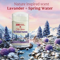 Deodorant for Men in Wilderness Scent, 24/7 Lasting Freshness, Aluminum Free