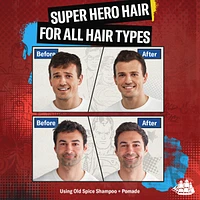 Shampoo x Superman, Man of Tomorrow, DC Comics Collaboration, Healthier, Fuller, More Moisturized Looking Hair, Bright Citrus + Cosmos Scent