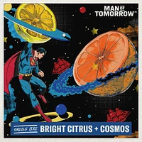 Shampoo x Superman, Man of Tomorrow, DC Comics Collaboration, Healthier, Fuller, More Moisturized Looking Hair, Bright Citrus + Cosmos Scent