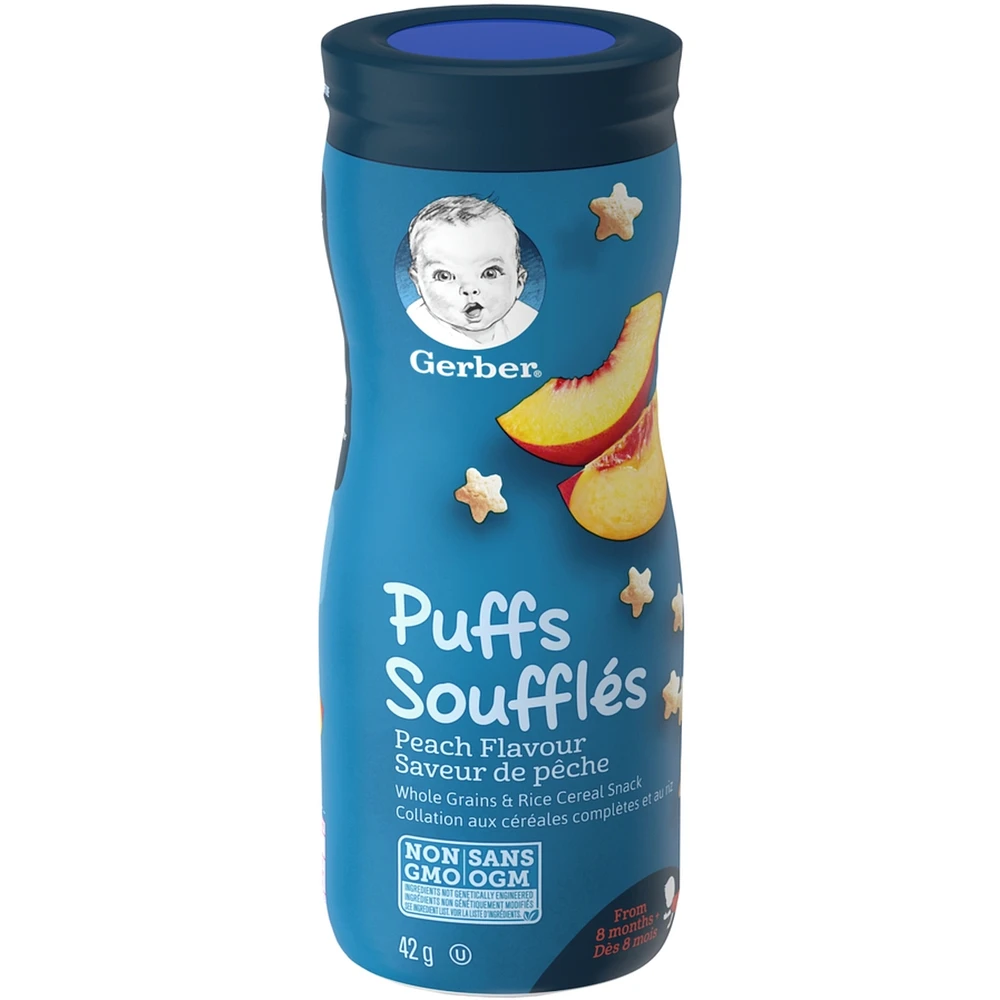 PUFFS Peach Baby Snacks
