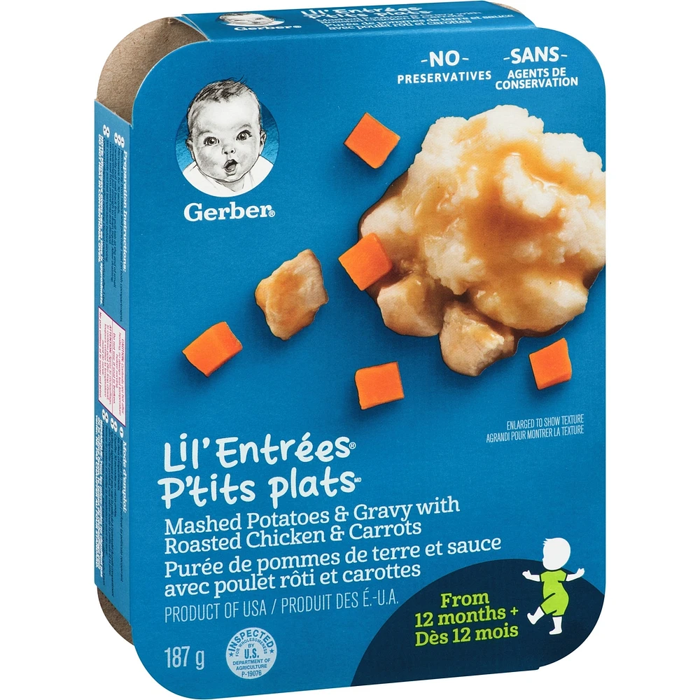 LIL'ENTRÉES Mashed Potatoes & Gravy with Roasted Chicken
