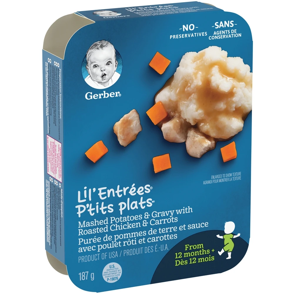 LIL'ENTRÉES Mashed Potatoes & Gravy with Roasted Chicken