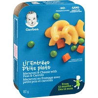 LIL'ENTRÉES Macaroni & Cheese with Peas & Carrots Baby Food