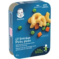 LIL'ENTRÉES Macaroni & Cheese with Peas & Carrots Baby Food