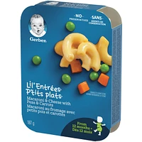LIL'ENTRÉES Macaroni & Cheese with Peas & Carrots Baby Food