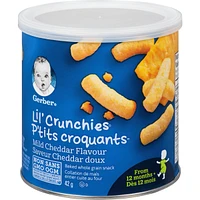 GERBER LIL’ CRUNCHIES, Mild Cheddar, Toddler Snacks