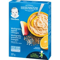 Céréales pour bébés Étape 4 Multigrains avec pommes et oranges