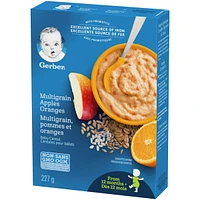 Céréales pour bébés Étape 4 Multigrains avec pommes et oranges