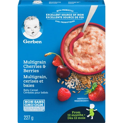Stage 4 Multigrain Cherries & Berries Baby Cereal
