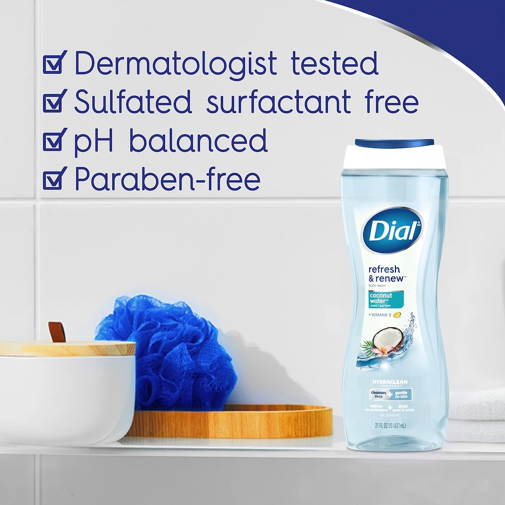 Dial Body Wash Coconut Water TM/MC