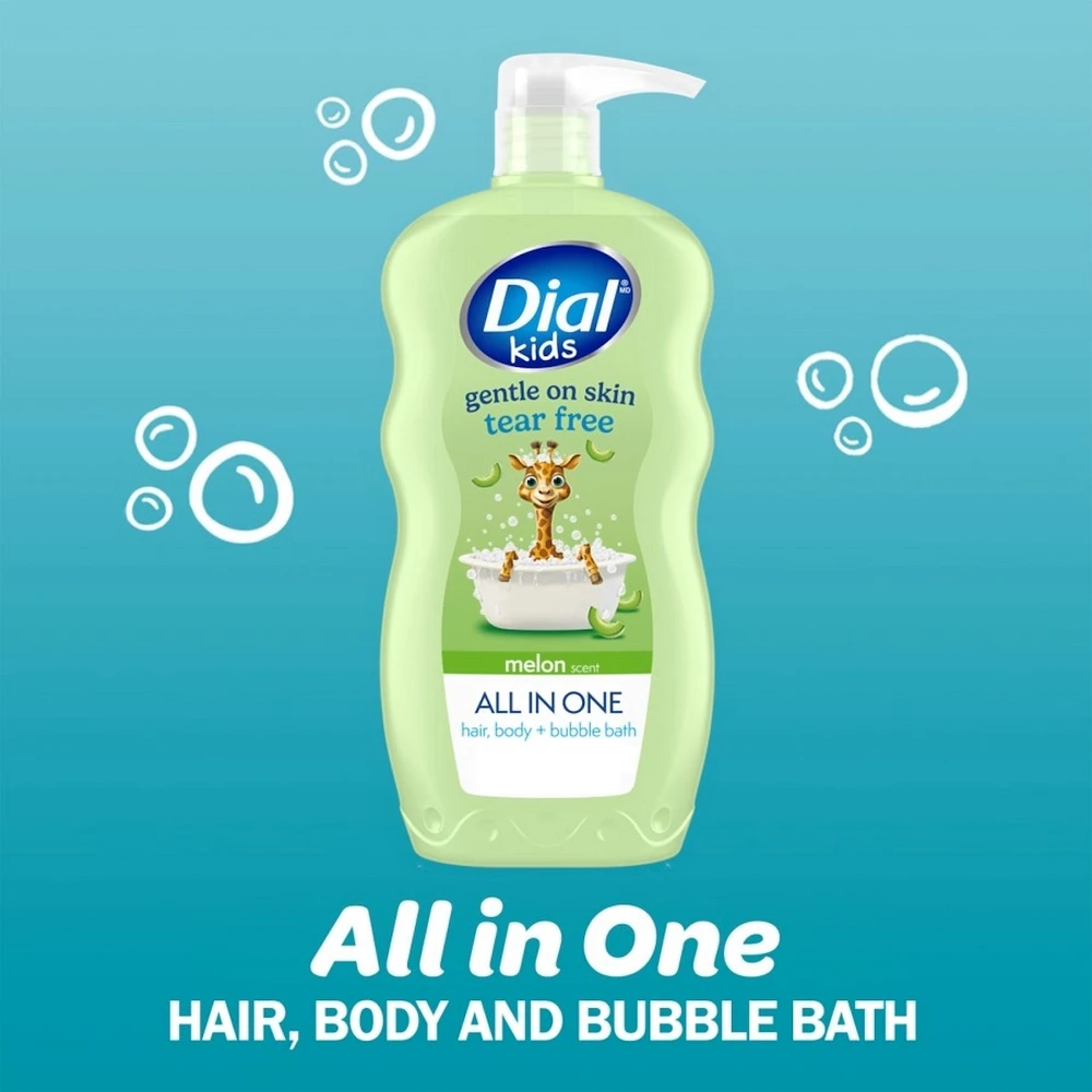 Dial Kids Melon 2in1 Hair + Body Wash