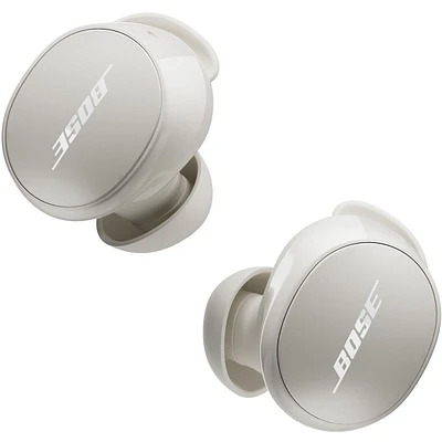 Bose QuietComfort Wireless Noise-Canceling Earbuds (White Smoke)
