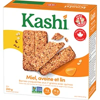 Crunchy 7 Grain With Quinoa Bars Honey Oat Flax