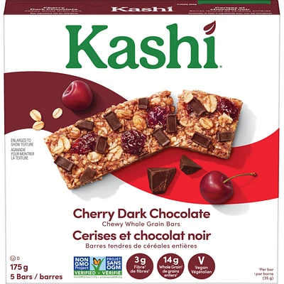 Chewy Whole Grain Bars Cherry Dark Chocolate