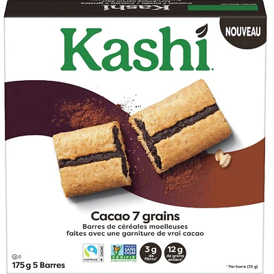 Soft Baked Cereal Bars Cocoa 7 Grain 5 Bars