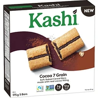 Soft Baked Cereal Bars Cocoa 7 Grain 5 Bars