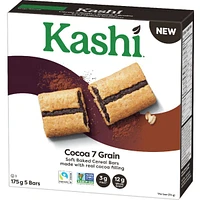 Soft Baked Cereal Bars Cocoa 7 Grain 5 Bars