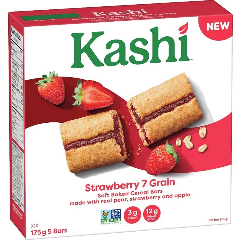 Soft Baked Cereal Bars Strawberry 7 Grain 5 Bars