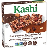 Chewy Chia Whole Grain Bars Dark Chocolate, Almond & Sea Salt