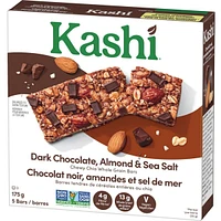 Chewy Chia Whole Grain Bars Dark Chocolate, Almond & Sea Salt