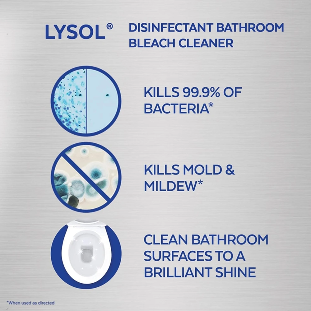Bathroom Cleaner Spray, Bathroom Bleach, Mold and Mildew Killer