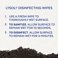 Lingettes désinfectantes pour surfaces, désinfectant, nettoyage, assainissement