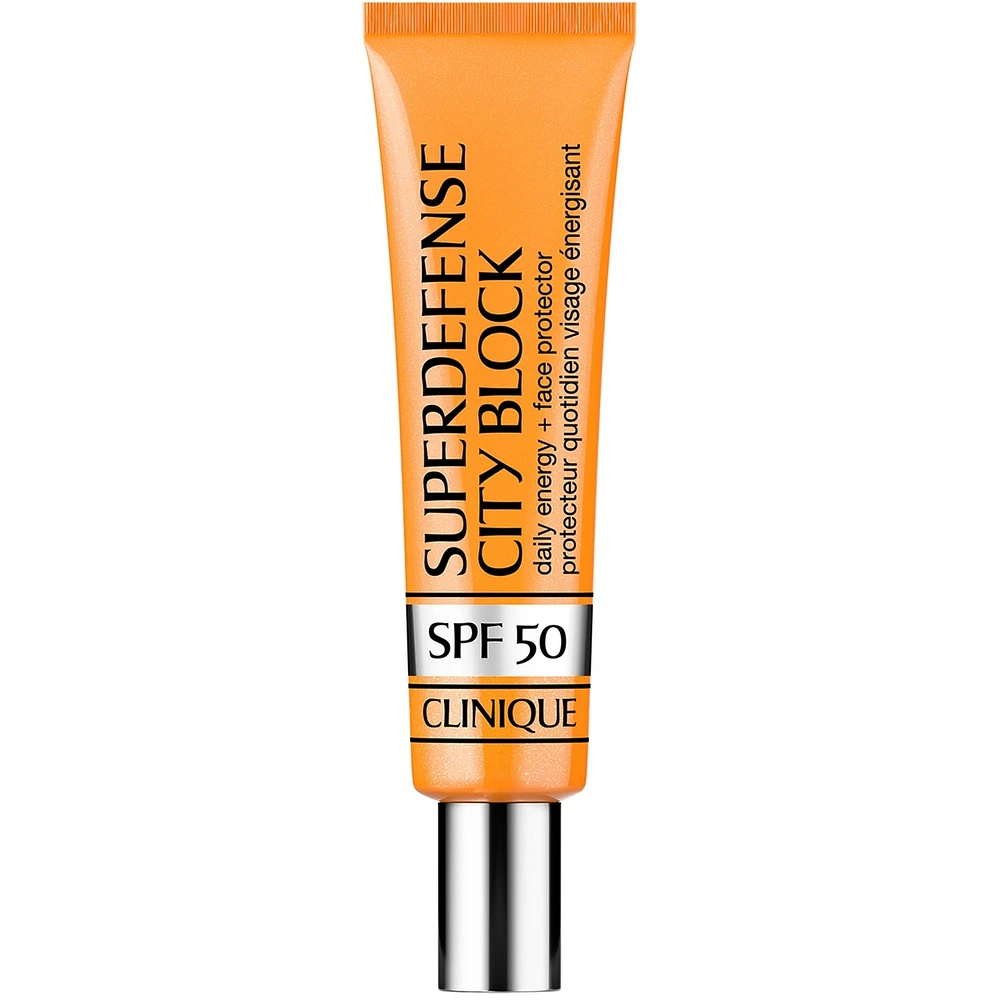 Superdefense City Block Broad Spectrum SPF 50 Daily Energy + Face Protector