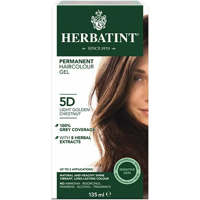 Permanent Natural Hair Color Gel