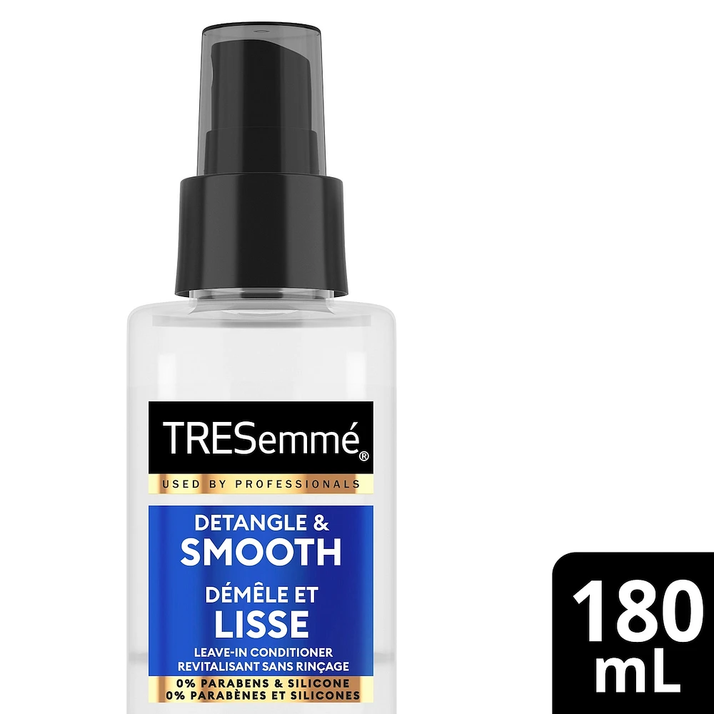 TRESemmé Pro Pure Leave-in Conditioner Spray for dry, dull hair Detangle & Smooth paraben free & dye free hair detangler 180 ml