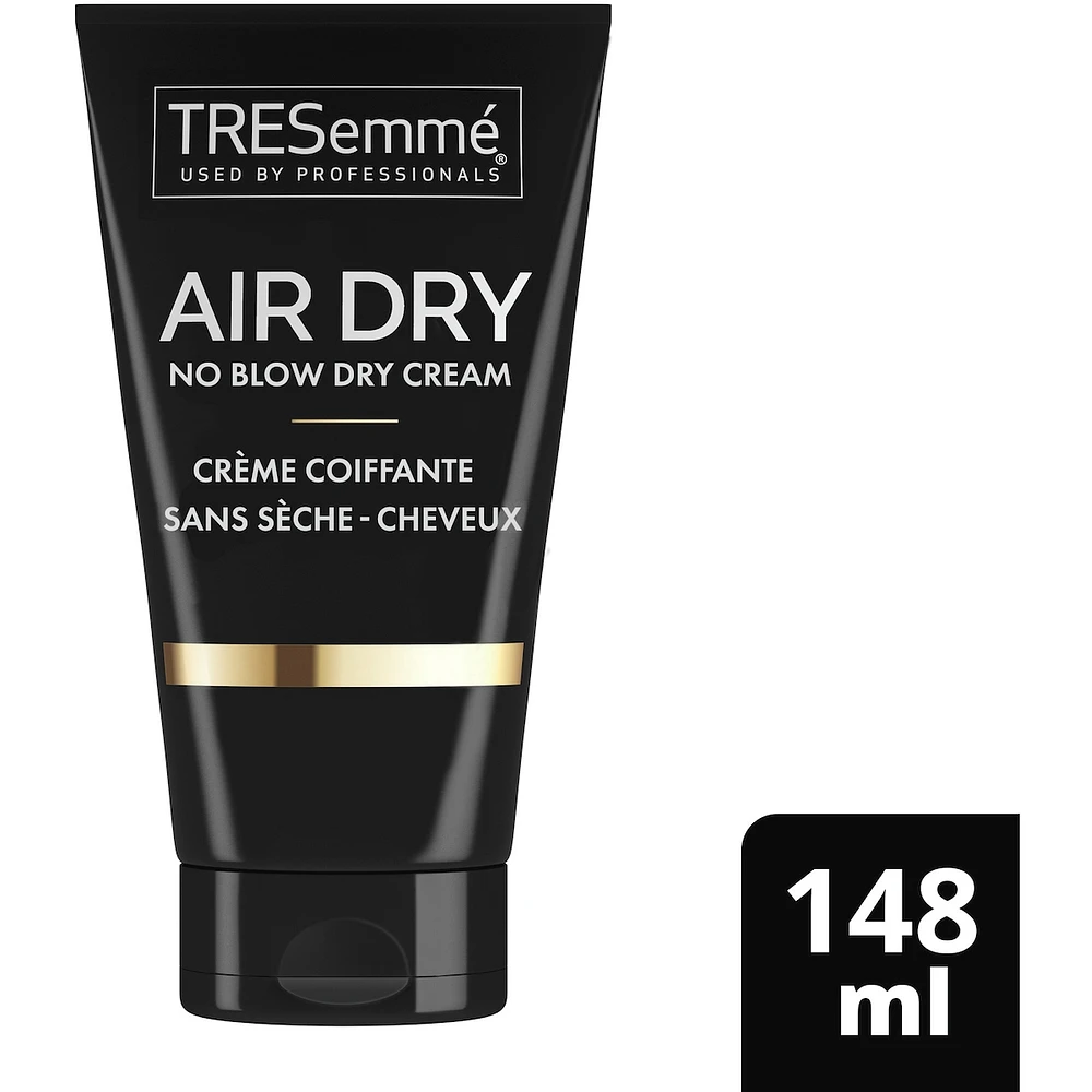 TRESemmé Air Dry Smoothing Cream Controls Frizz & Flyaways No Blow Dry Hair Styling Lightweight Hair Cream 148 ml